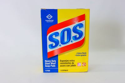 S.O.S HD Stell Soap Pads 12X15