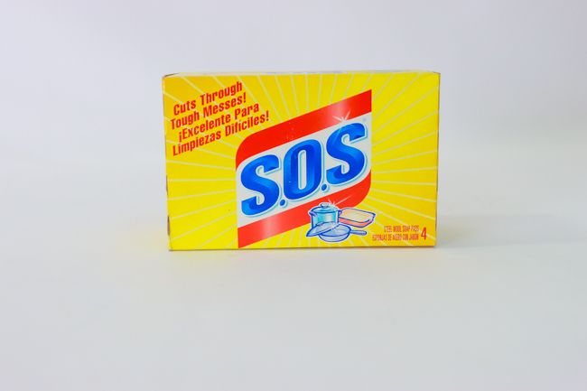 S.O.S Steel Wool Soap Pads 1x4