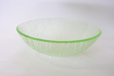 TableCraft 14x6 Sloped Bowl Oval Acrylic