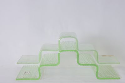 TableCraft 15x9x4.25 5 Step Riser Acrylic