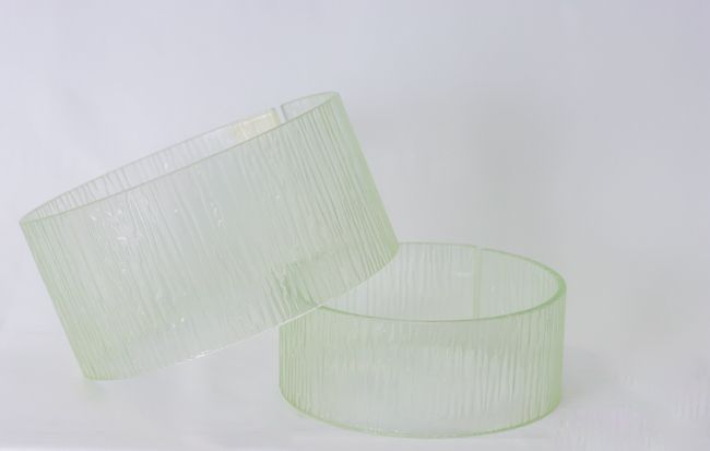 TableCraft 2Pc Riser Set Round Acrylic