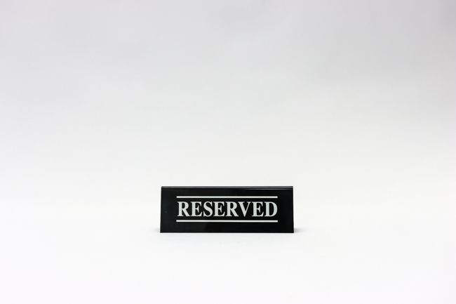 TableCraft 2x6 Tent Reserved
