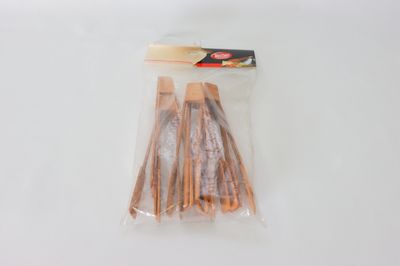 Tablecraft 6&quot; Bamboo Paddle Tong 12/Pk