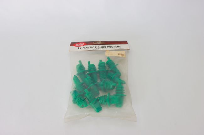 Tablecraft Green Liquor Pourer w/Screen