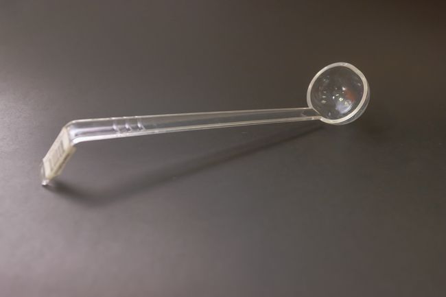 TG 10 1/2&quot; One Piece Ladle Poly Clear
