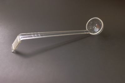 TG 10 1/2&quot; One Piece Ladle Poly Clear