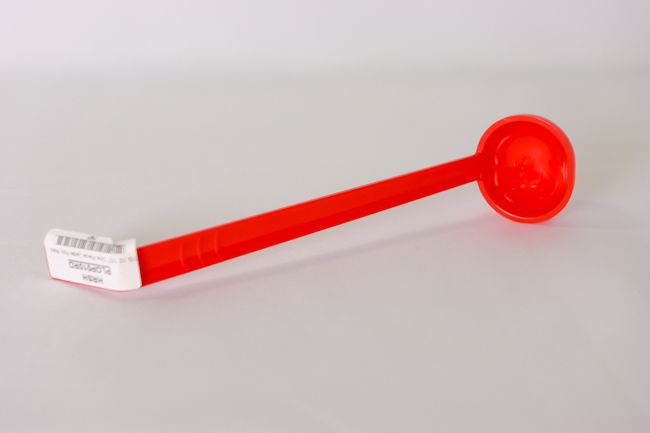 TG 10 1/2" One Piece Ladle Poly Red