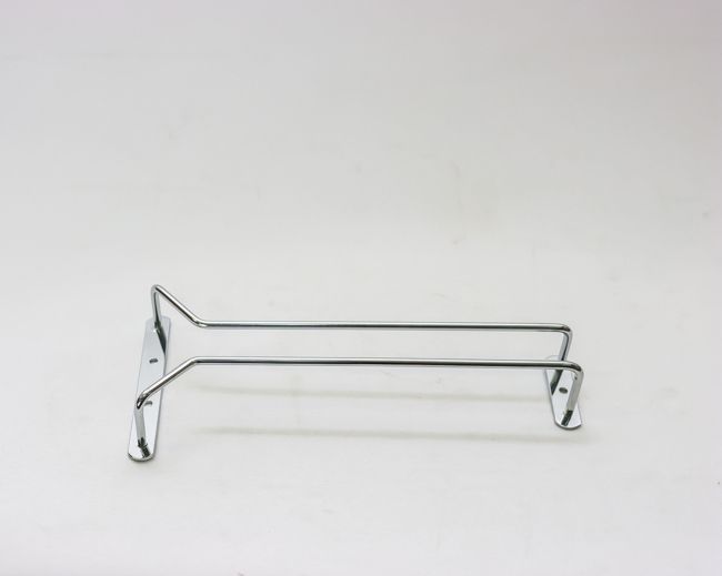 TG 10&quot; Wire Glass Hanger Chrome