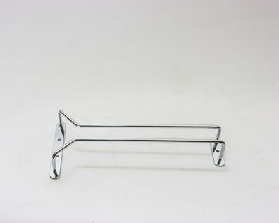 TG 10&quot; Wire Glass Hanger Chrome