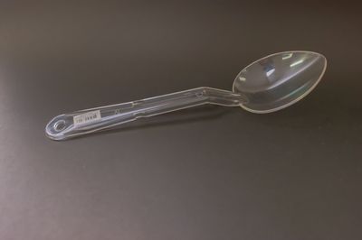 TG 11&quot; Serving Spoon Poly Clear