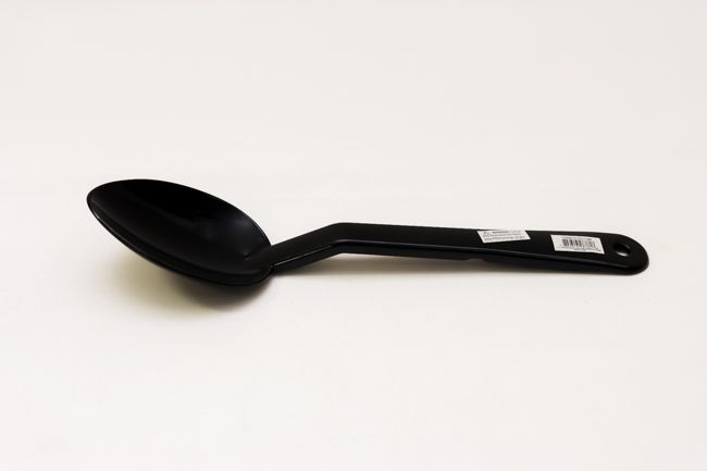 TG 11&quot; Serving Spoon Solid Poly Black