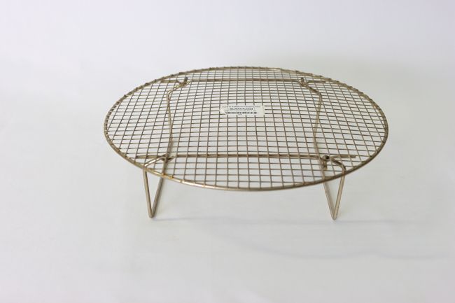 TG 12 2/4&quot; Round Steamer Rack SS