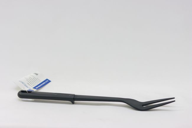 TG 12 3/4&quot; Nylon 2-Prong Fork Black Heat Resistant