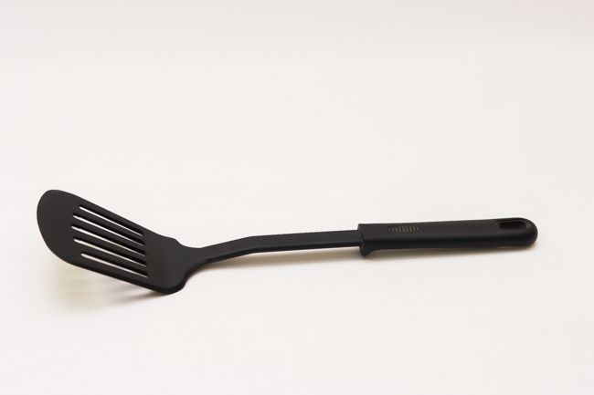 TG 12" Nylon Slotted Turner Black Heat Resistant