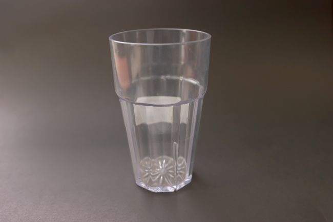 TG 12 oz Diamond Tumbler Polycarb Clear