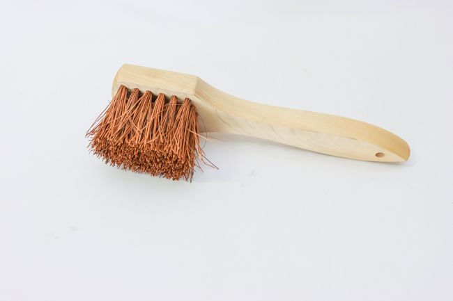 TG 12&quot; Wok Brush w/ Wood