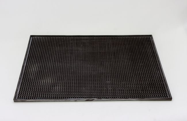TG 12&quot;x18&quot; Bar Service Mat Brown