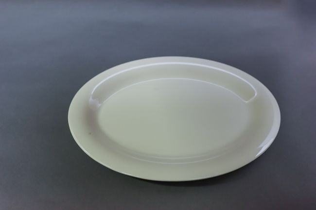 TG 12"x9" Platter Ivory