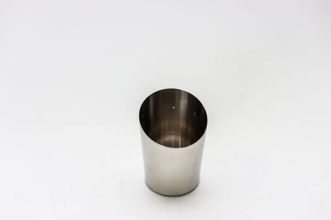 TG 14 oz Angled French Fry Cup Mirror Finished