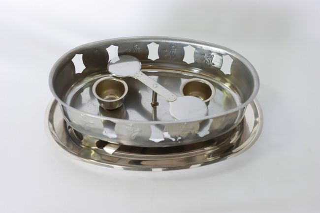 TG 14&quot; Stainless Oval Fish Platter
