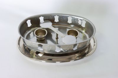 TG 14&quot; Stainless Oval Fish Platter