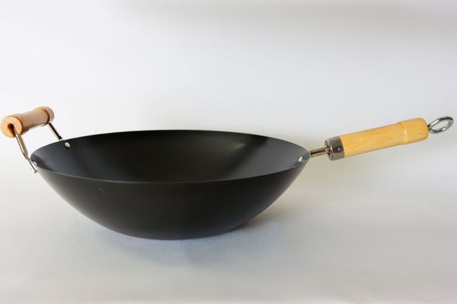 TG 14&quot; T-Fal W/ Helper Wood Handle