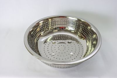 TG 15&quot; Colander 4.5MM Holes SS