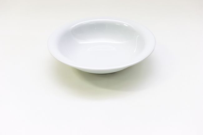 TG 18 oz 7 1/2&quot; White Soup Bowl