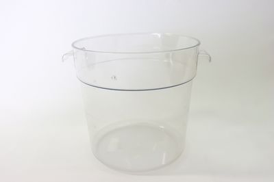TG 18 qt Round Food Storage Cont Clear