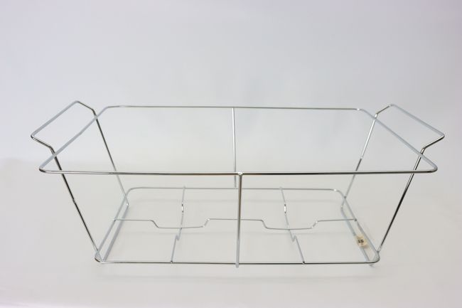 TG 22 3/4&quot;x12 1/4&quot;x9&quot; Chrome Plated Wire Stand