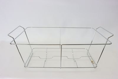 TG 22 3/4&quot;x12 1/4&quot;x9&quot; Chrome Plated Wire Stand