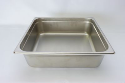 TG 2/3 Size 4&quot; Deep 24 Gauge Anti Jam Steam Pans