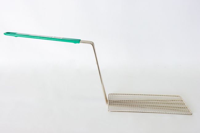 TG 4 3/4&quot;x10 3/4&quot; Fry Basket Press Green Han