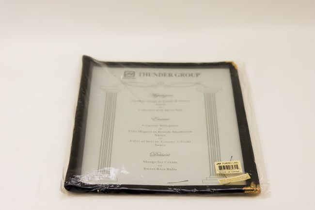TG 4 Page Book Fold Menu Cover