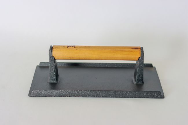 TG 5 3/4&quot;x9 1/2&quot; Steak Weight Cast Iron