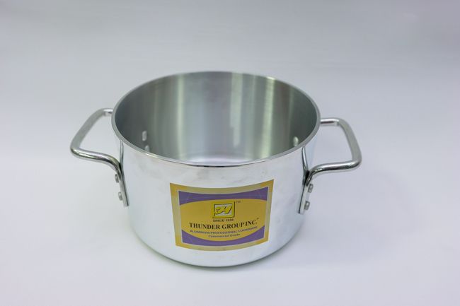 TG 5 qt Aluminum Sauce Pot Mirror Finish