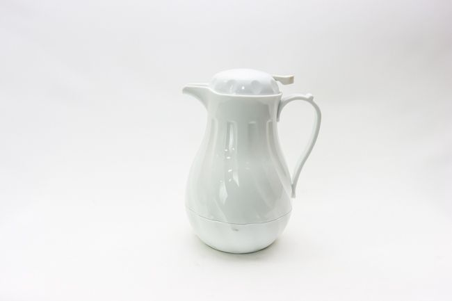 TG 64 oz 1.9L Swirl Double Wall insulated Beverage White