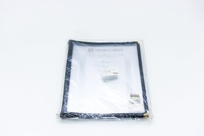 TG 8 1/2&quot;x11&quot; 6 Page Fold Menu Black