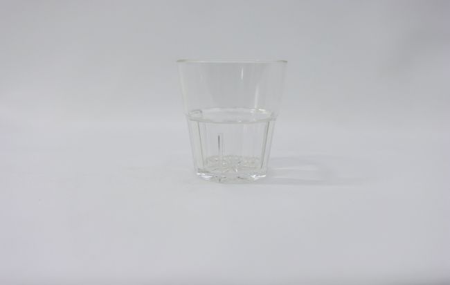TG 8 oz Diamond Tumblers Poly Clear