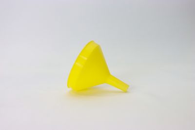TG 8 oz Plastic 4 1/8&quot; Funnel
