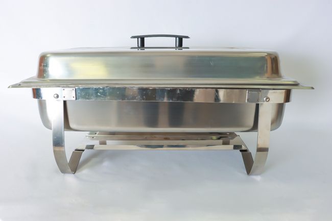 TG 8qt Full Size Folding Stand Chafer Stainless