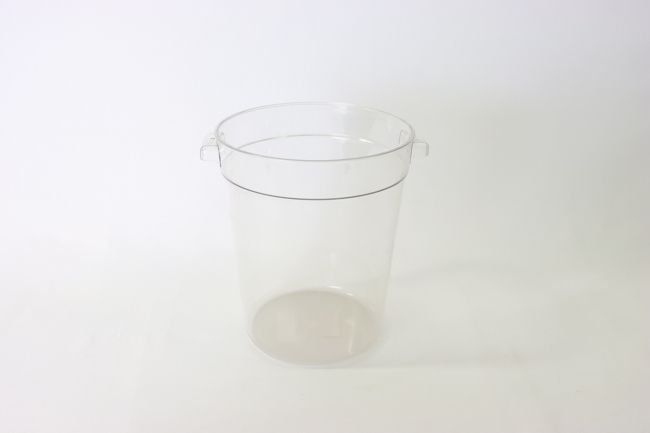 TG 8 qt Round Storage Cont PC Clear