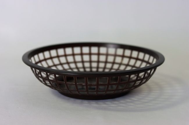 TG 8&#39; Round Basket Brown Per Doz