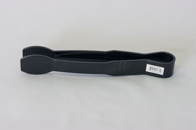 TG 9&quot; Flat Grip Tong Poly Black
