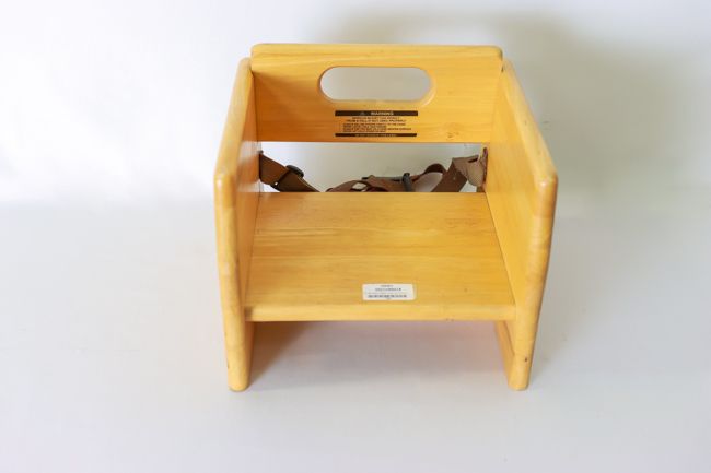 TG Booster Seat Natural Wood