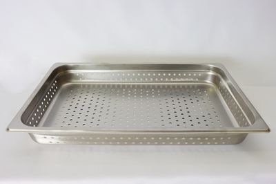 TG Full Size 2 1/2&quot;Deep Perforated Steam Pan