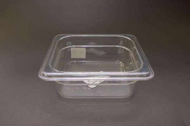 TG Sixth Size 2 1/2&quot; Deep Food Pan Poly