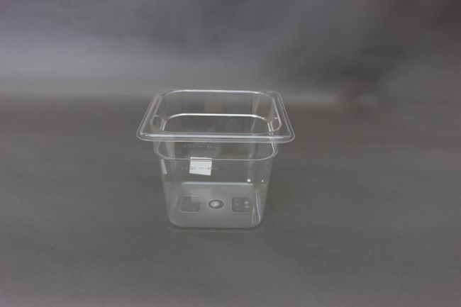 TG Sixth Size 6&quot; Deep Food Pan Poly