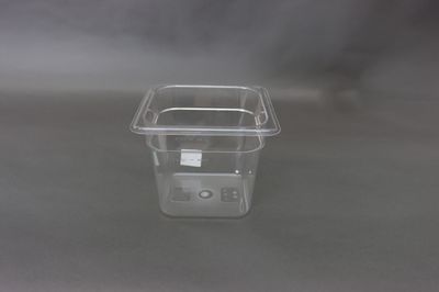 TG Sixth Size 6&quot; Deep Food Pan Poly