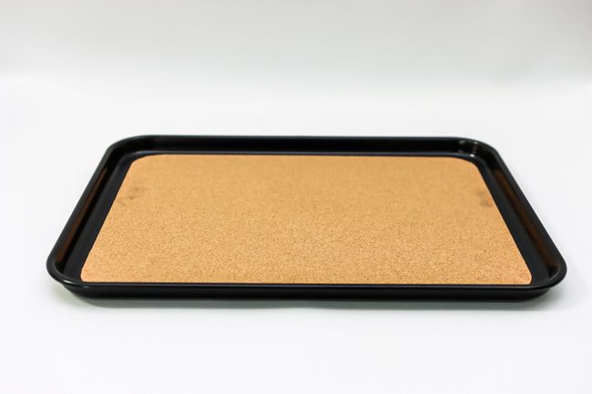 TG Tray w/ Cork Rectangular